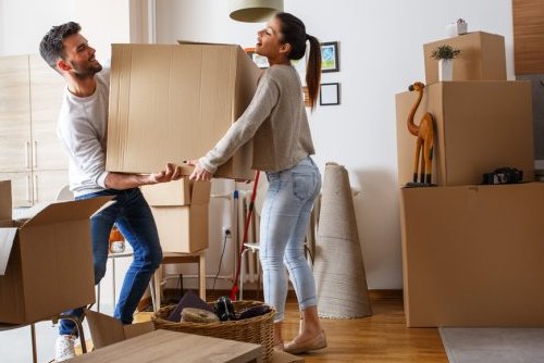 Illustation d'un déménagement de la formule #1 : La formule coup de main  by  